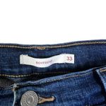 Levi's  Boyfriend Jeans Dark Wash Distressed Blue Denim Size 33 Photo 4