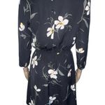 Dynamite Black Floral Dress Photo 3