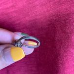 Cute Sterling Silver 925 Setting with Blue Stone Size 6 Photo 2