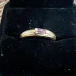 Women’s Gorgeous Gold Plated Ring Size 7 Photo 0