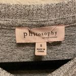 Philosophy  grey marbled sweater Photo 2