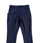 Lysse Navy Blue Stretch Ankle Ponte Pants Size Large Photo 2