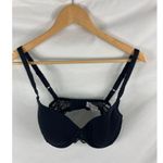 Wacoal 85340 FRENCH GARDEN BLACK LACE TRIM T-SHIRT BRA 36D Photo 2