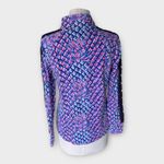 Lilly Pulitzer Skipper Popover 1/4 Zip Toe In Royal Purple Women’s Medium NWOT Photo 3
