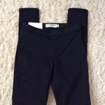 American Apparel  Dark Washed Indigo Denim Pull On Skinny Jeans Size XS Photo 3