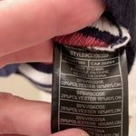 Cupcakes & Cashmere New Navy Striped Off Shoulder Short Sleeve Sweater A43 Blue Size M Photo 3