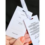 $600 NWT Milla Sheer Lace Long Sleeve Turtleneck Ruffle Trim Maxi Dress Black XS Photo 6