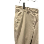 Babaton  Aritzia Vegan Leather Bootcut Beige Pants Womens Size 12 Business Casual Photo 1