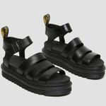 Dr. Martens  BLAIRE WOMEN'S BRANDO LEATHER STRAP SANDALS Photo 0