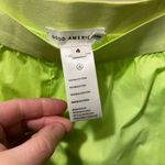 Good American NWT Good‎ American Poplin Shorts electric lime sz 4/ XL Photo 5