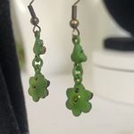 Bohemian Garden Floral Ornate Necklace with Earrings Set Pink Photo 7