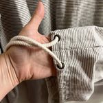 LL Bean Signature Navy and White Striped Top L Gray Size L Photo 4