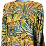 Forever 21 NEW  Animal Tropical Print Kimono Swim Beach Cover up Resort Travel 1X Photo 5