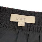 Loft  Skirt Medium Brown Floral Pull On Elastic‎ Waist Boho Feminine Casual Photo 2