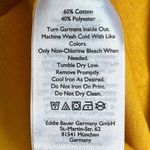 Eddie Bauer Stine’s Long Sleeve Crew Neck Tee (Topaz Yellow) - Medium Photo 3