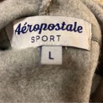 Aeropostale  Sport New! Heather Gray Hoodie with Lavender Logo size L Photo 7