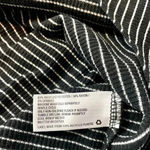 NWT La Ligne Target Striped Bodysuit Black Size XL Photo 5