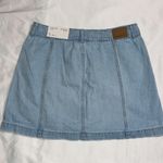 American Eagle  sz 8 regular 29W skirt super hi rise a-line stretch waistband NWT Photo 6