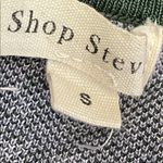 Shop Stevie Green and Purple Floral Knit Dress Photo 4