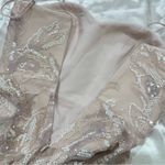 Dress the Population  Anabel Sequin Sweetheart Gown Pink Floral XS Prom Bridal Photo 6