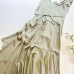 Shona joy Luxe Bias Frill Wrap Dress Eucalyptus Sleeveless Photo 5