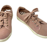Vionic  Size 7.5 Sneakers Pink‎ Lace Up Flats Casual Pastel Preppy Cottagecore Photo 0