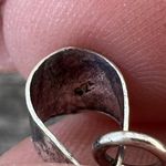 925 sterling silver Pink Opal Necklace Leather Handmade gemstone womens jewelry Photo 8