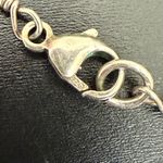 Vintage 925 Sterling Silver Toujours l’ Amour Always Love 16” Necklace 6g. Photo 11