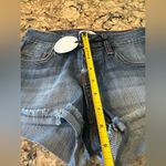 Cello Jean Shorts Mid Rise Juniors Size 00 New NWT Rolled Cuff Distressed Photo 9