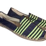 Soludos NWT  x Lemlem Denim Striped Espadrilles Photo 0