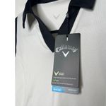 Callaway NEW  Womens Golf Polo White Black Size XS Athletic Top Photo 2