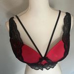 Chic Red and Black Lace Bra Size 1X 2X Photo 7