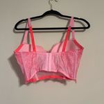 Victoria's Secret Neon Pink Very Sexy Corset Bra Photo 1