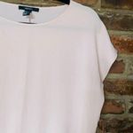 Forever 21 Pink Textured Short Sleeve Blouse Women's Size Small Photo 1