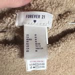Forever 21 NWOT  Tan Fuzzy Knit Top & Shorts Set Size Medium Photo 3