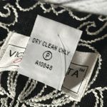 Vintage NEW Victor Costa Occasion QVC Beaded Embroidered Jacket Duster Blazer M Black Size M Photo 11