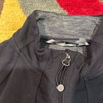 Athleta Criss Cross Hope Jacket Black Grey Athletic Jacket Women’s Size Medium Photo 2