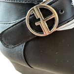 Giani Bernini Cherub Black Women's Memory Foam Ankle Wedge Booties Buckle SZ 6.5 Photo 9