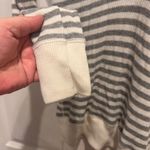 American Eagle Outfitters Juniors Striped Shawl Collar Thermal Pullover L Y2k Photo 2