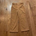 EXPRESS corduroy wide leg high rise crop pant size 2 Photo 3