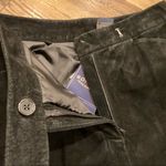 Sonoma  NWT Black Suede Leather Dress Pants Size 8 Photo 11