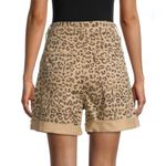 Free People Leopard Print High Rise Dogtown Shorts Sz 25 Photo 9