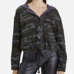 Sanctuary  On The Road cotton hoodie in Earth camo Photo 1