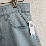 Old Navy High Rise Wow Denim Midi Skirt Light Wash Size 6 Photo 2