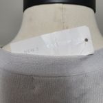 Ny&co NY& waverly pale gray preppy argyle vneck sweater size small Photo 4