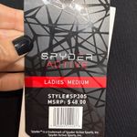 Spyder  Active Black High Neck Sports Bra Top Sz M NWT Photo 5