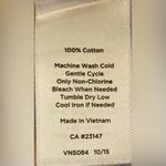 Talbots - Yellow and blue striped button-down top Size LP Photo 4