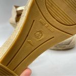 Kanna Gold Platform Espadrille Wedges Sandals Womens 11 Beachy Resort Vacation Tan Photo 1