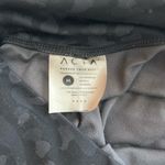 ACTA  Black Leopard Print Capri Leggings Photo 2