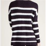 Kensie Women's Stripped Cozy Sweater Black and White Size XS Photo 2